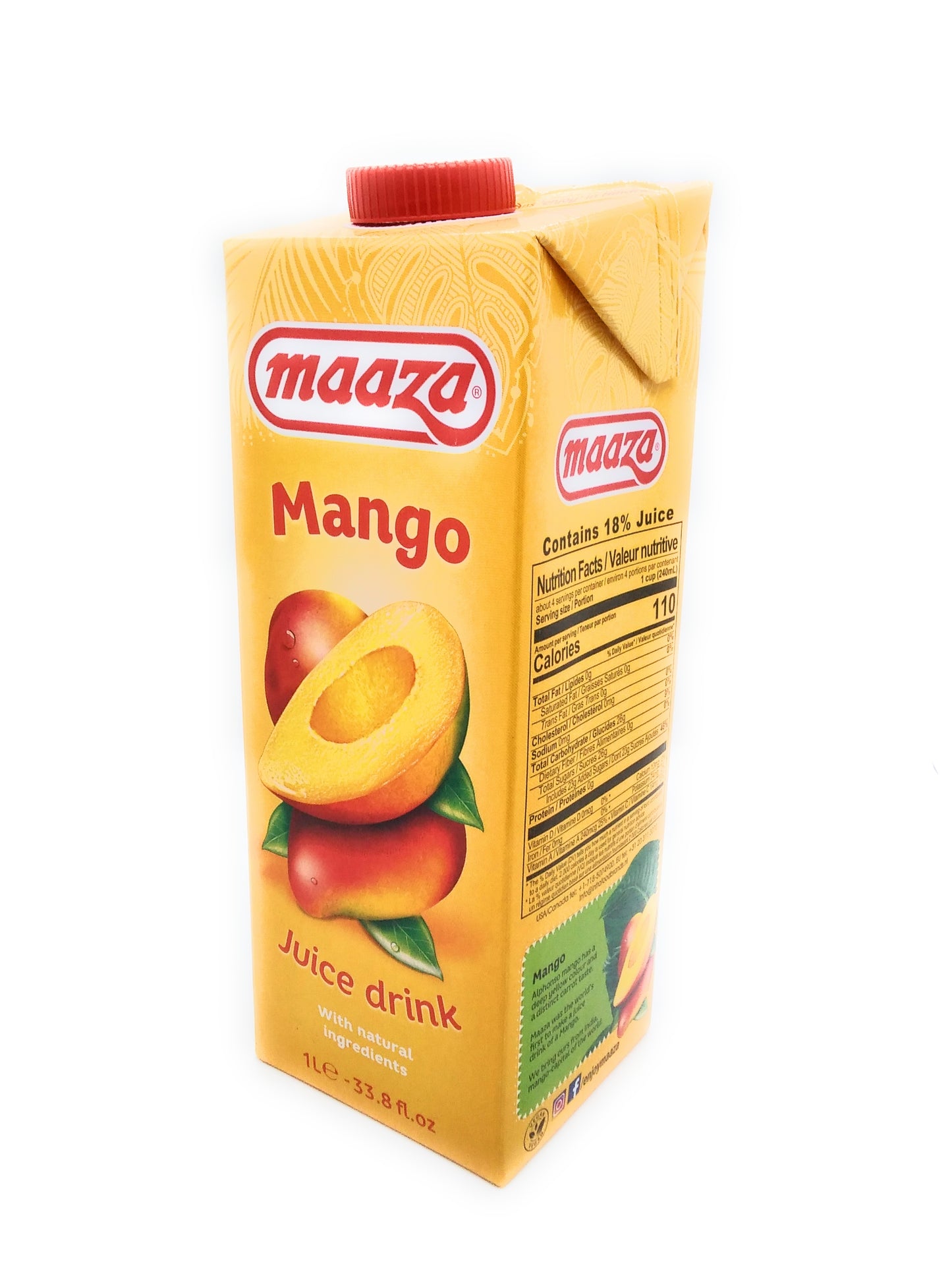 Maaza Mango Juice Drink - 1L