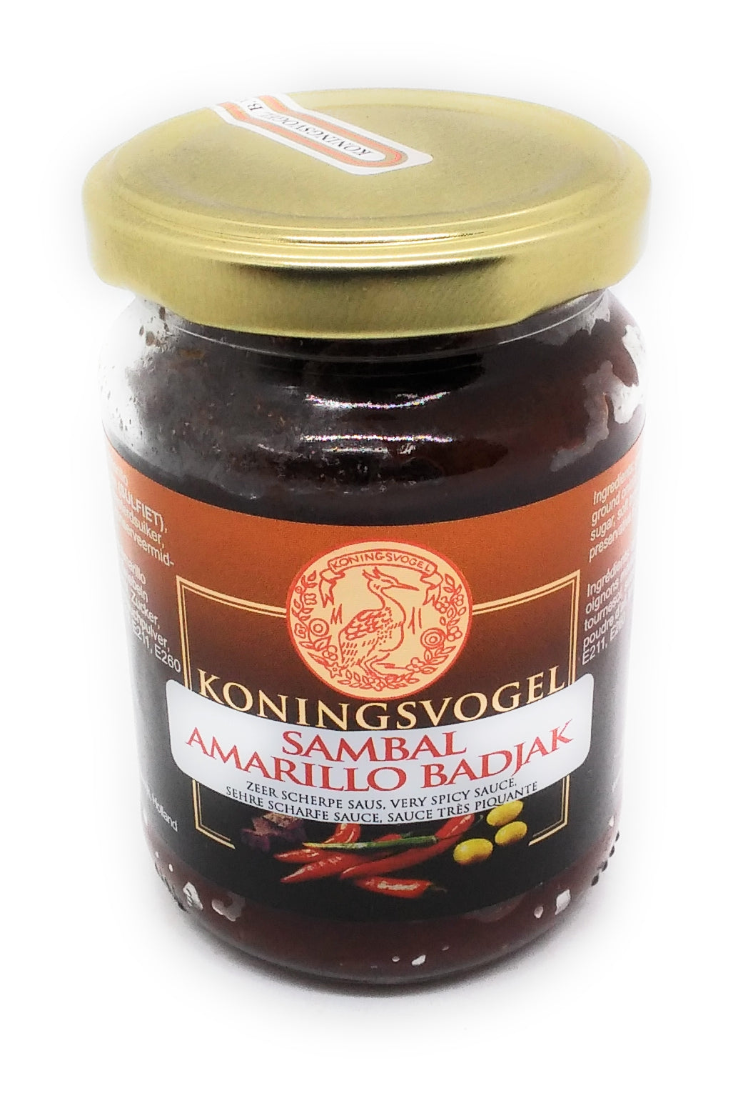 Koningsyogel Zeer Scharfe Saus Very Spicy Sauce