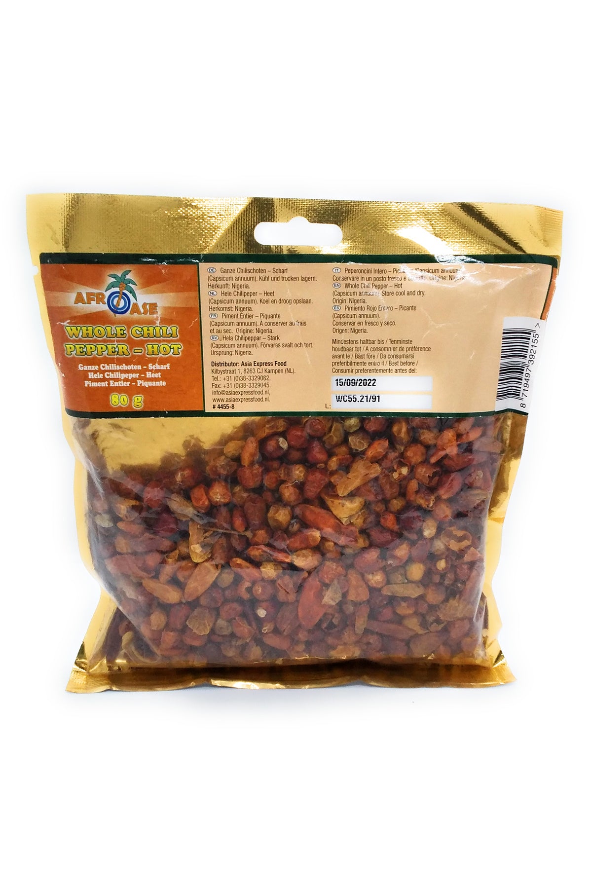 Afroase -  Whole Chilli Hot