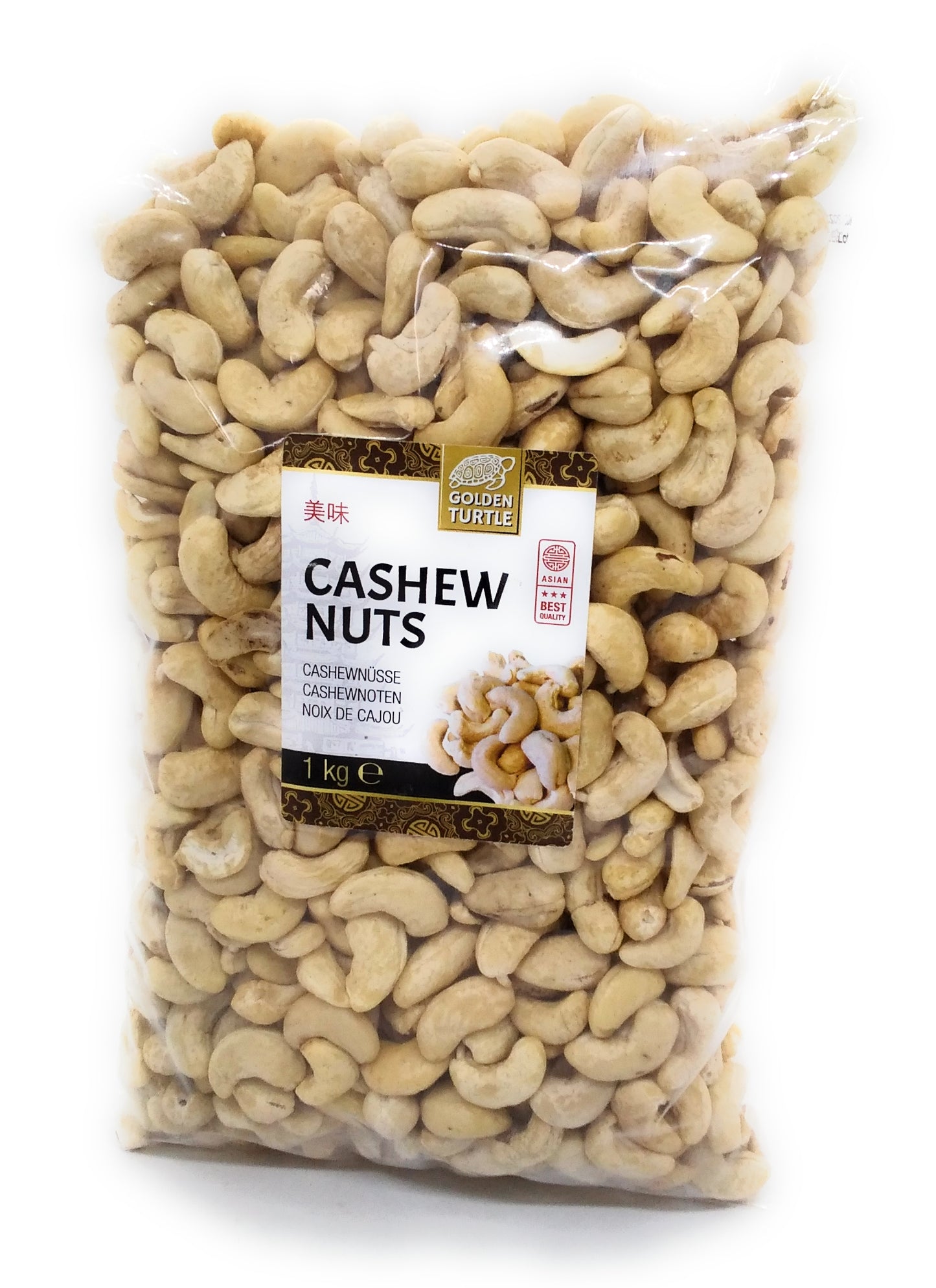 Golden Turtle Cashewnüsse 1kg Cajou
