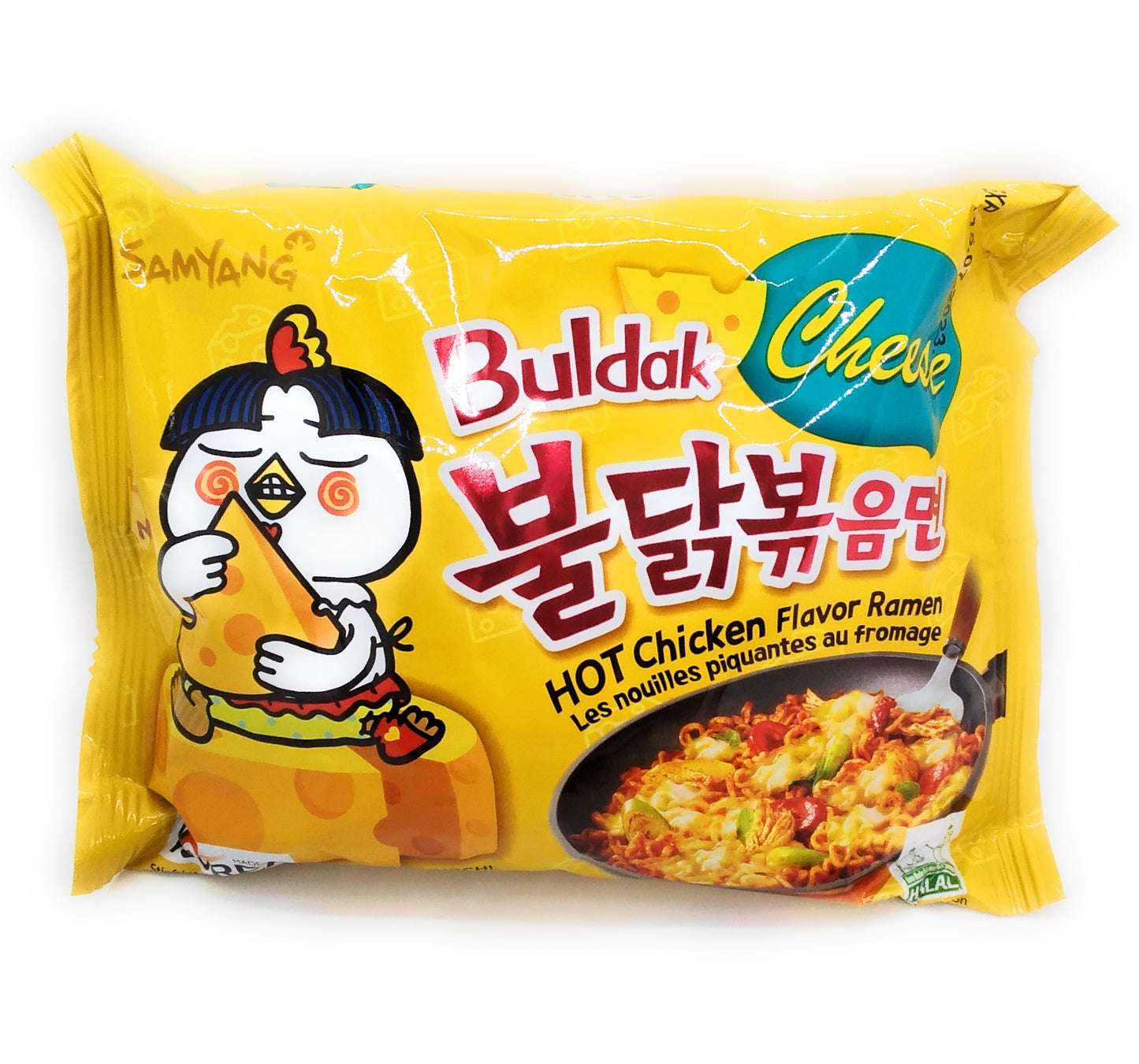 Samyang Instant Noodles Hot Chicken Ramen Cheese Halal