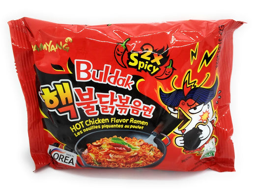 Samyang Instant Noodles Extra Hot Chicken 2X Spicy Halal