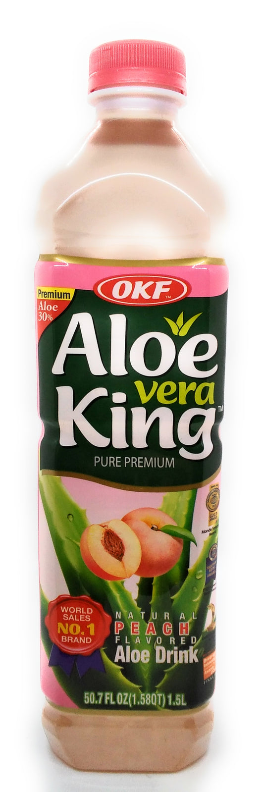 OKF - Aloe Vera King - Peach Flavour - 1.5L