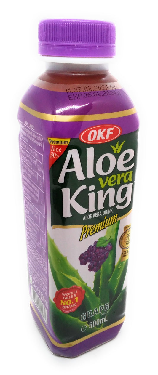 OKF - Aloe Vera King - Grape  Flavour - 500ML