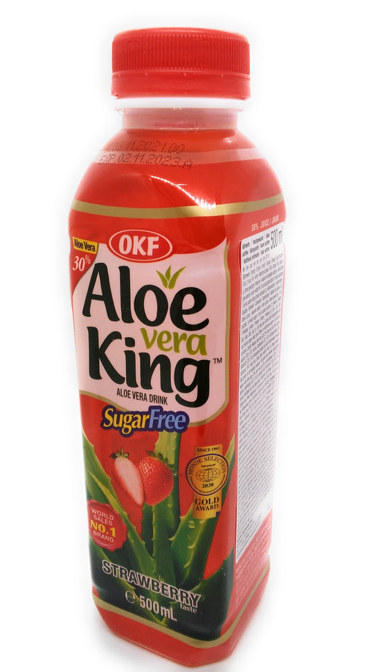 OKF - Aloe Vera Juice - Strawberry - 500ml Sugar Free