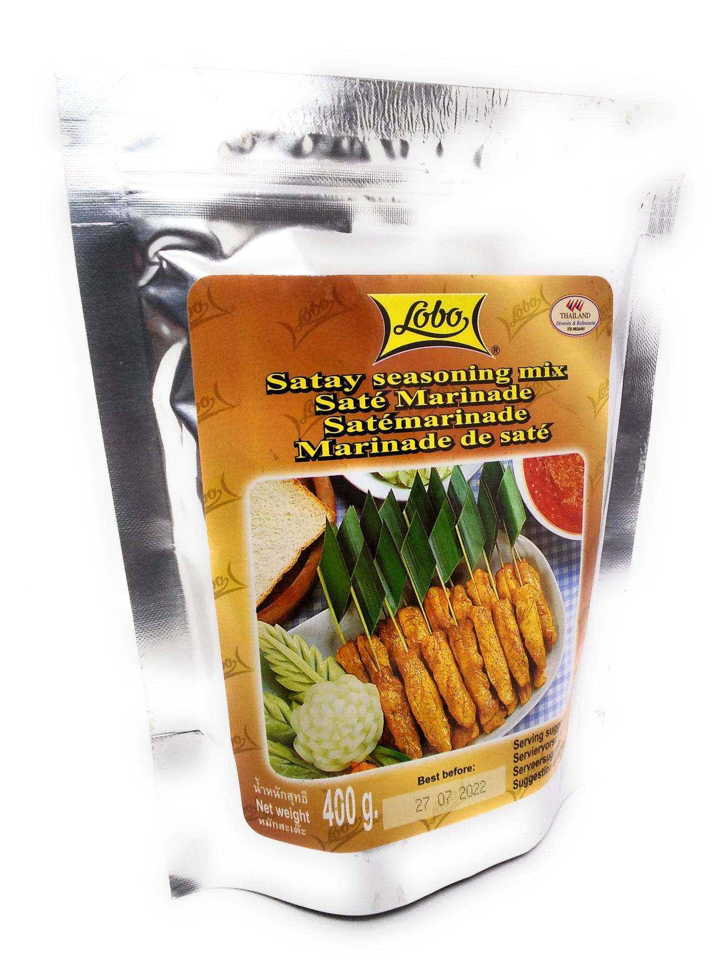 Lobo Satay Seasoning Mix - 400g