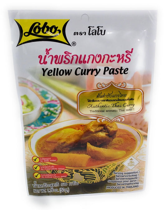 Lobo - Yellow Curry Paste - 50g
