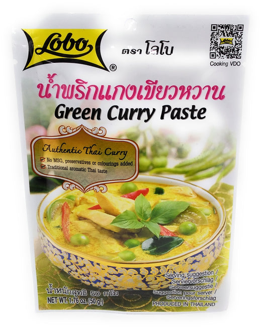 Lobo Green Curry Paste - 50g Thai Curry