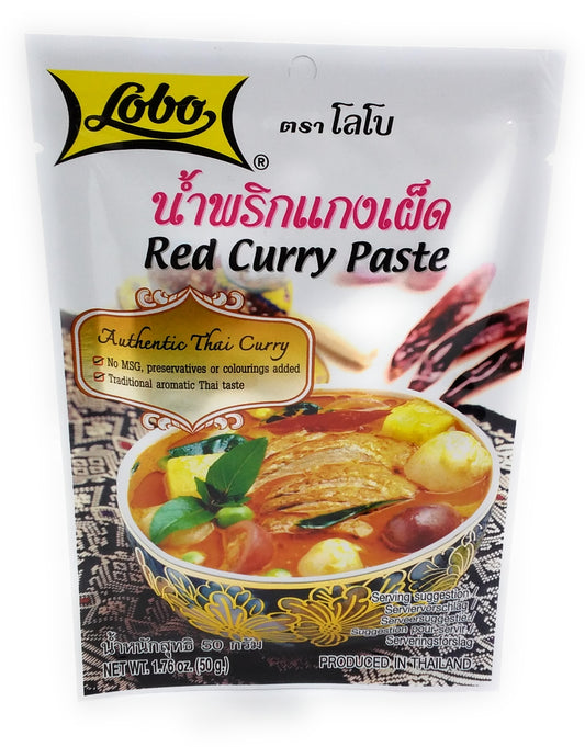 Lobo - Red Curry Paste Thai Curry - 50g