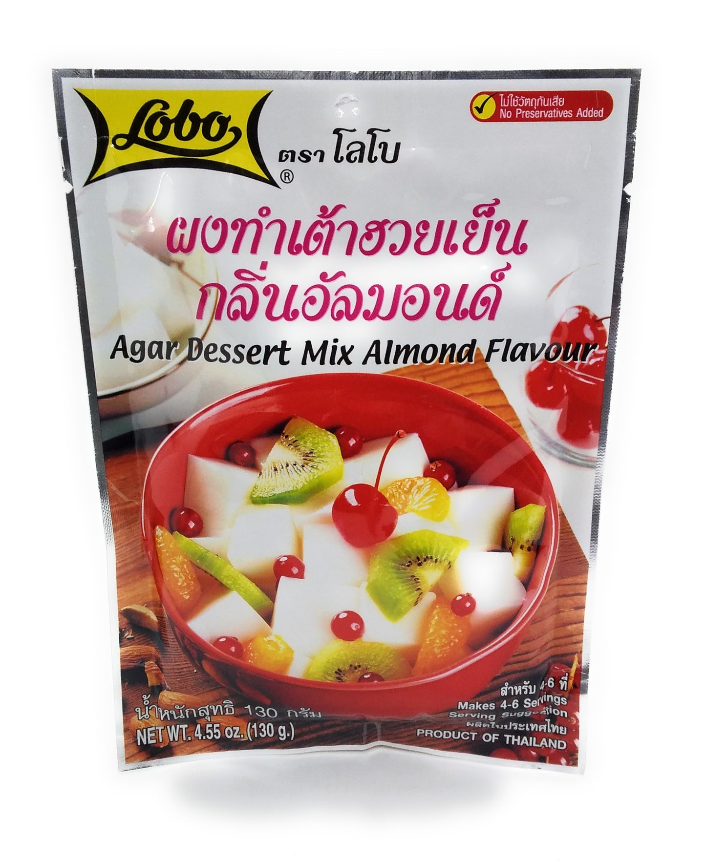 Lobo Agar Dessert Mix Almond Flavour - 130g