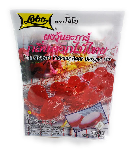 Lobo Thai Flower Flavour Agar Dessert Mix - 115g