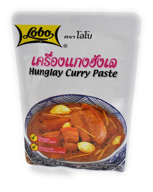 Lobo Hunglay Curry Paste - 60g