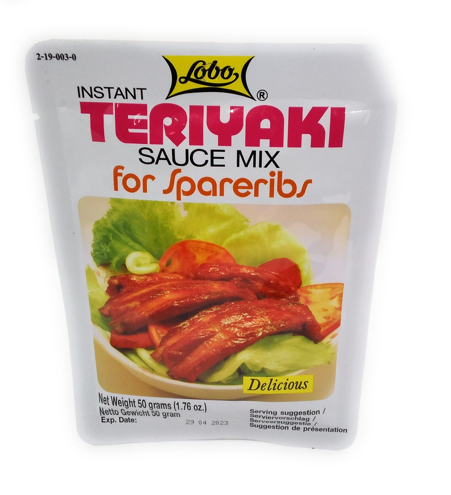 Lobo Teriyaki Sauce Mix for Spareribs - 50g