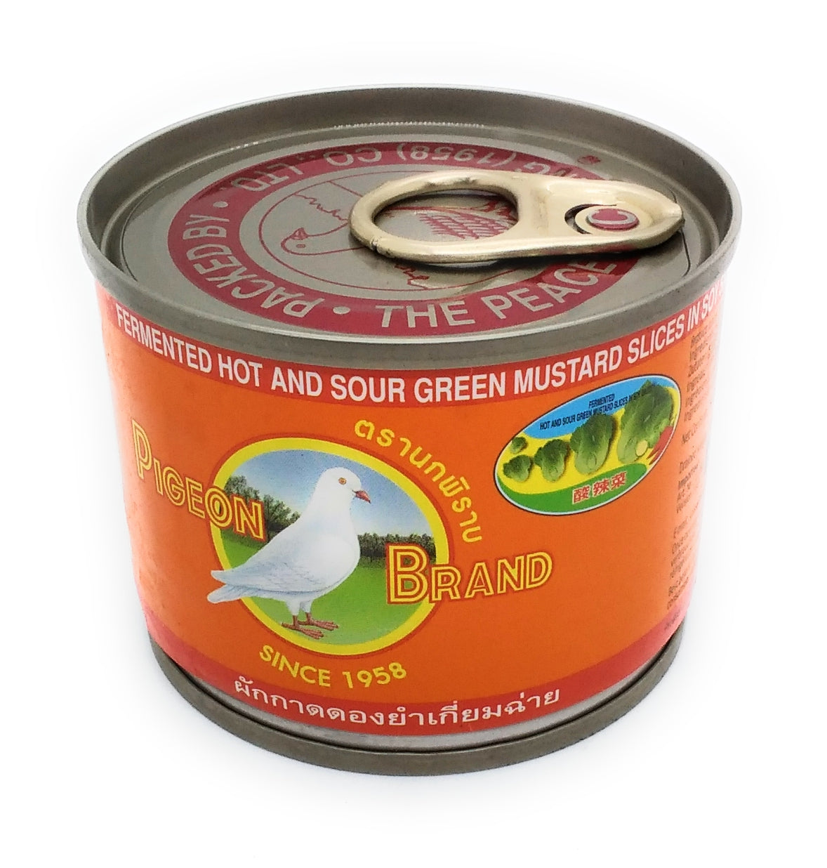 Pigeon Senfkohl sauer scharf