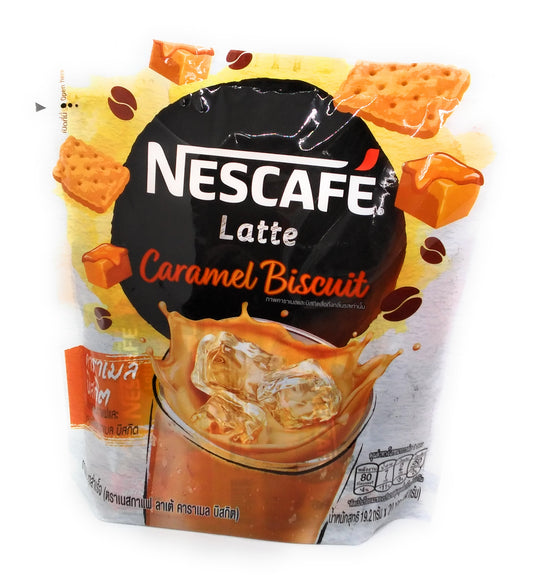 Nascafe Latte Caramel Biscuit