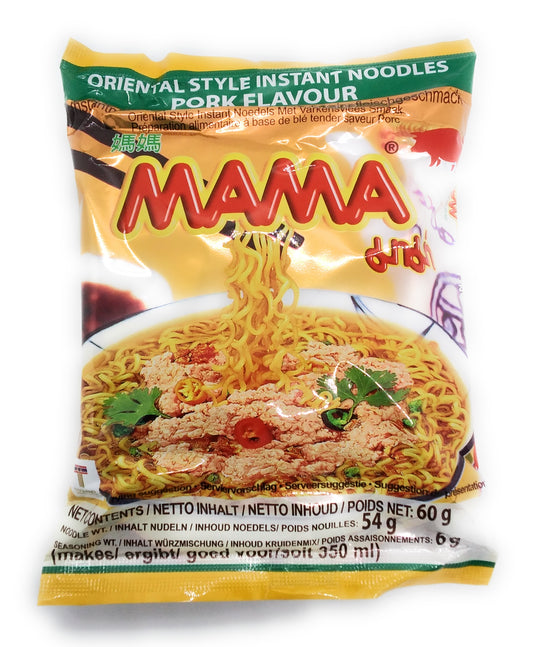 Mama Oriental Style Instant Noodles Pork Flavor - 60g