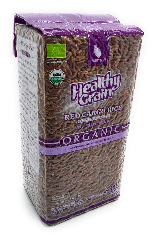 Red Cargo Rice Bio-gesundes Getreide – 1 kg