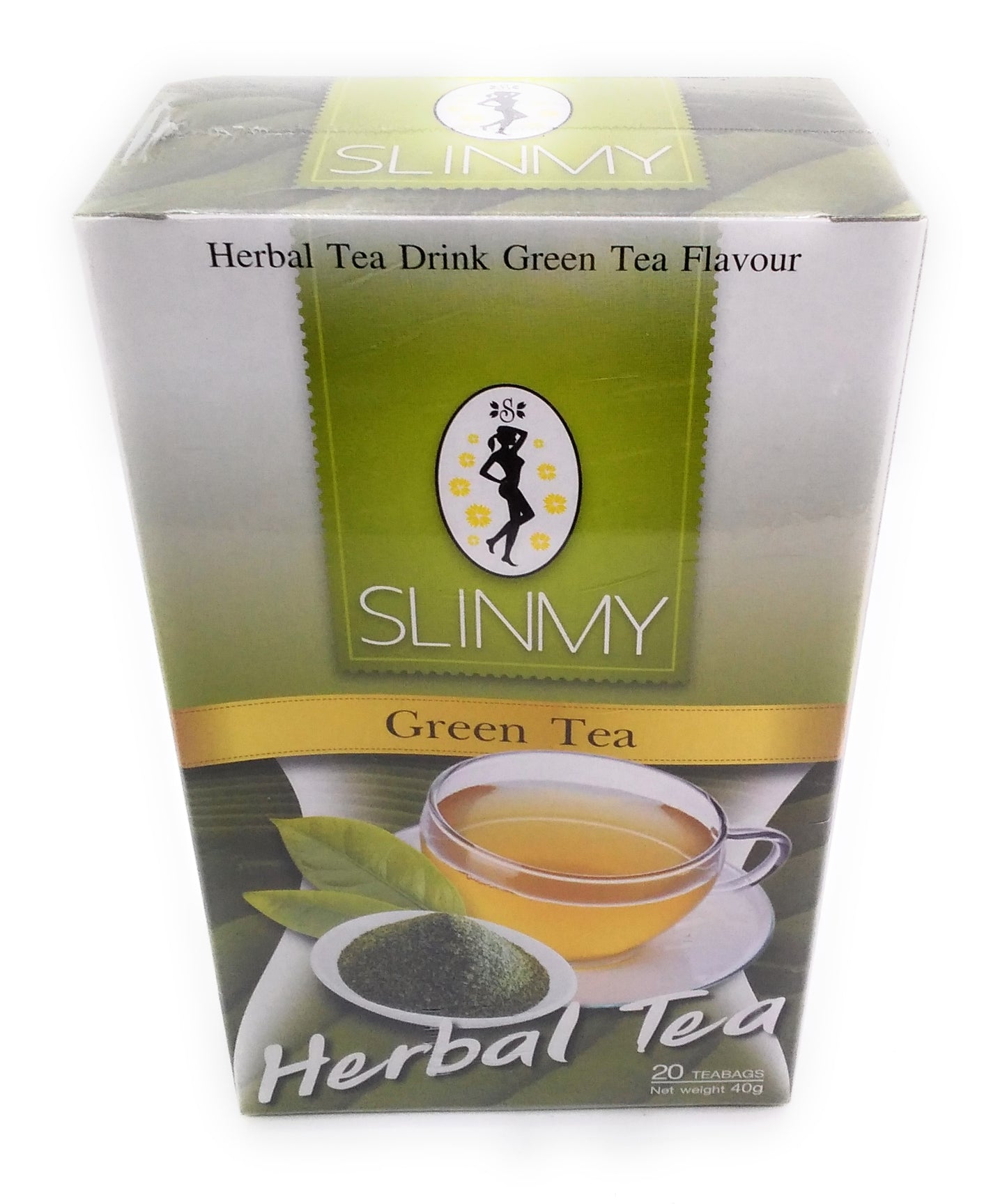 Slinmy Kräutertee Grüntee-Geschmack-40G/20Beutel