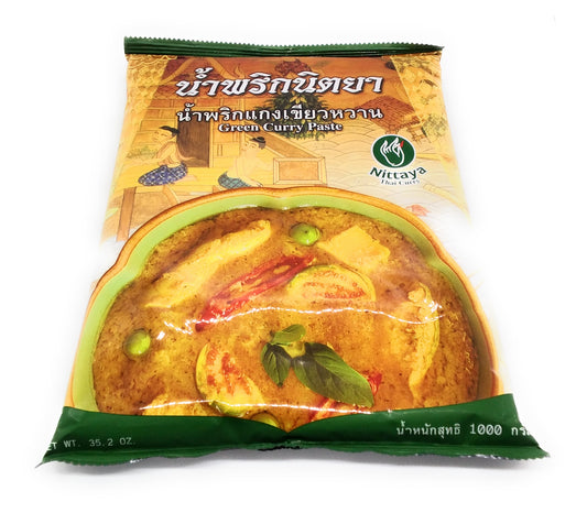 Nittaya Thai Curry Green Curry Paste