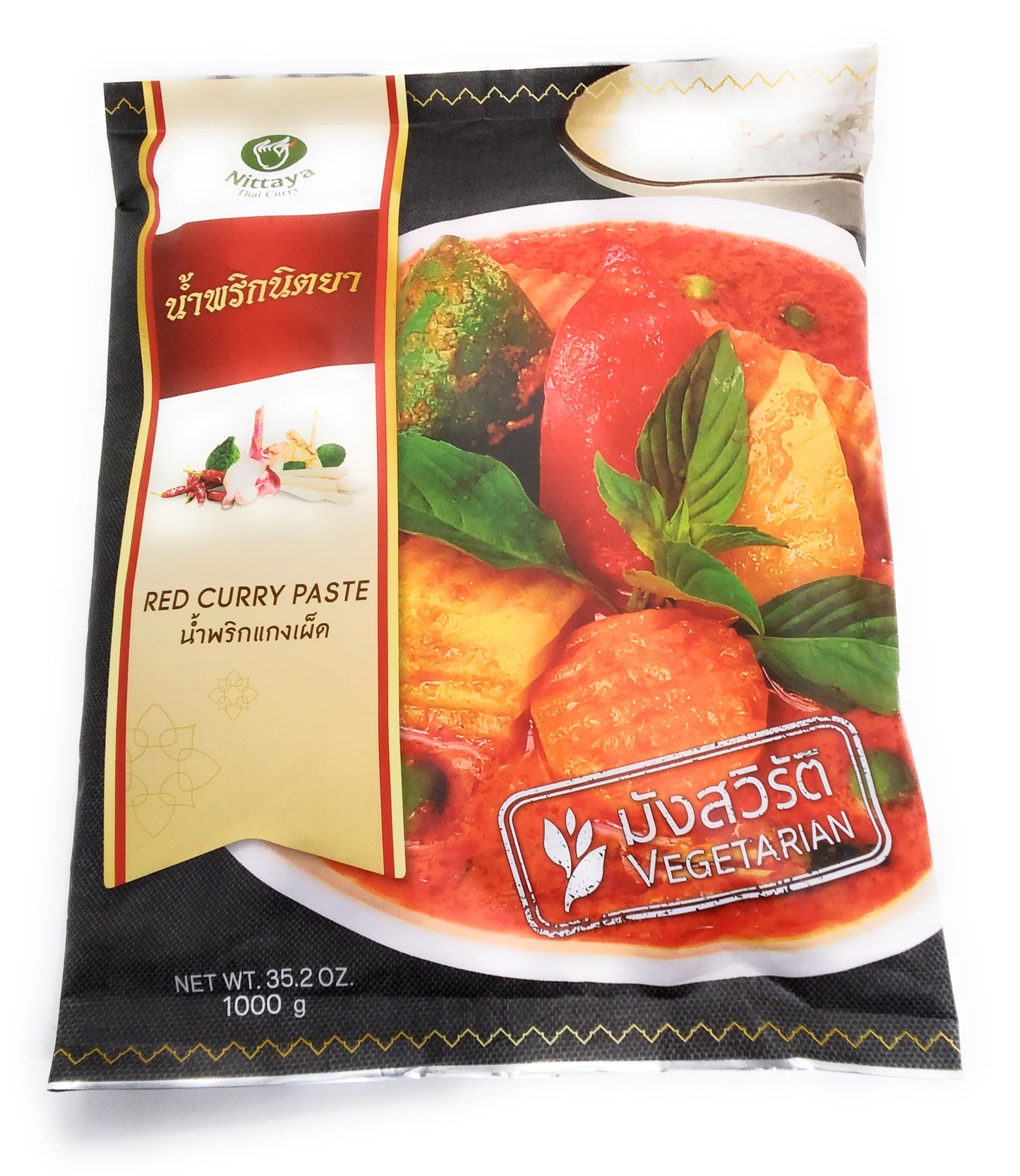 Nittaya Thai Curry Red Curry Paste