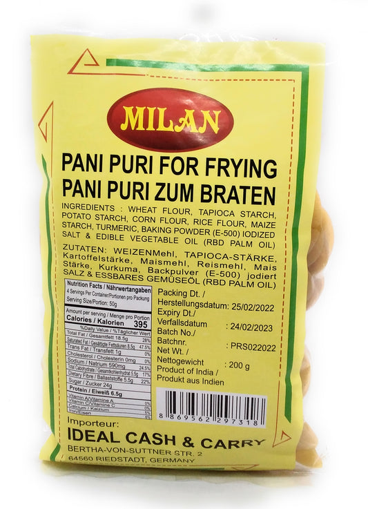 Milan - Pani Puri for Frying - 200g