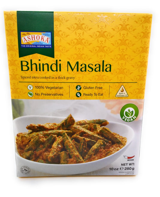 Bhindi Masala Spiced okra cooked in a thick gravy - 280g