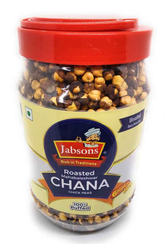 Jabsons Chana geröstete Kichererbsen, ungesalzen