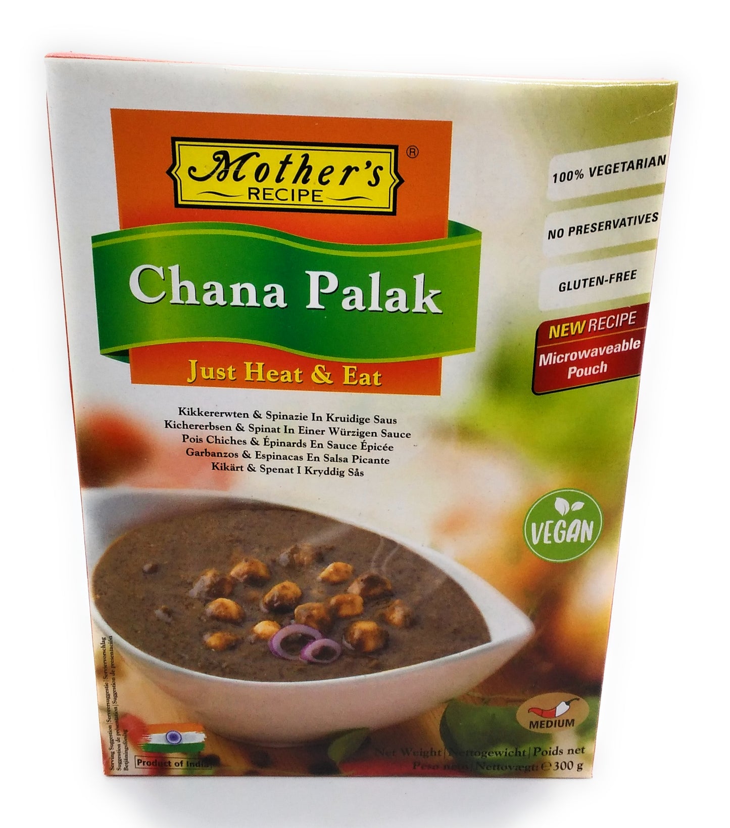 Mother Recipe - Chana Palak - 300g
