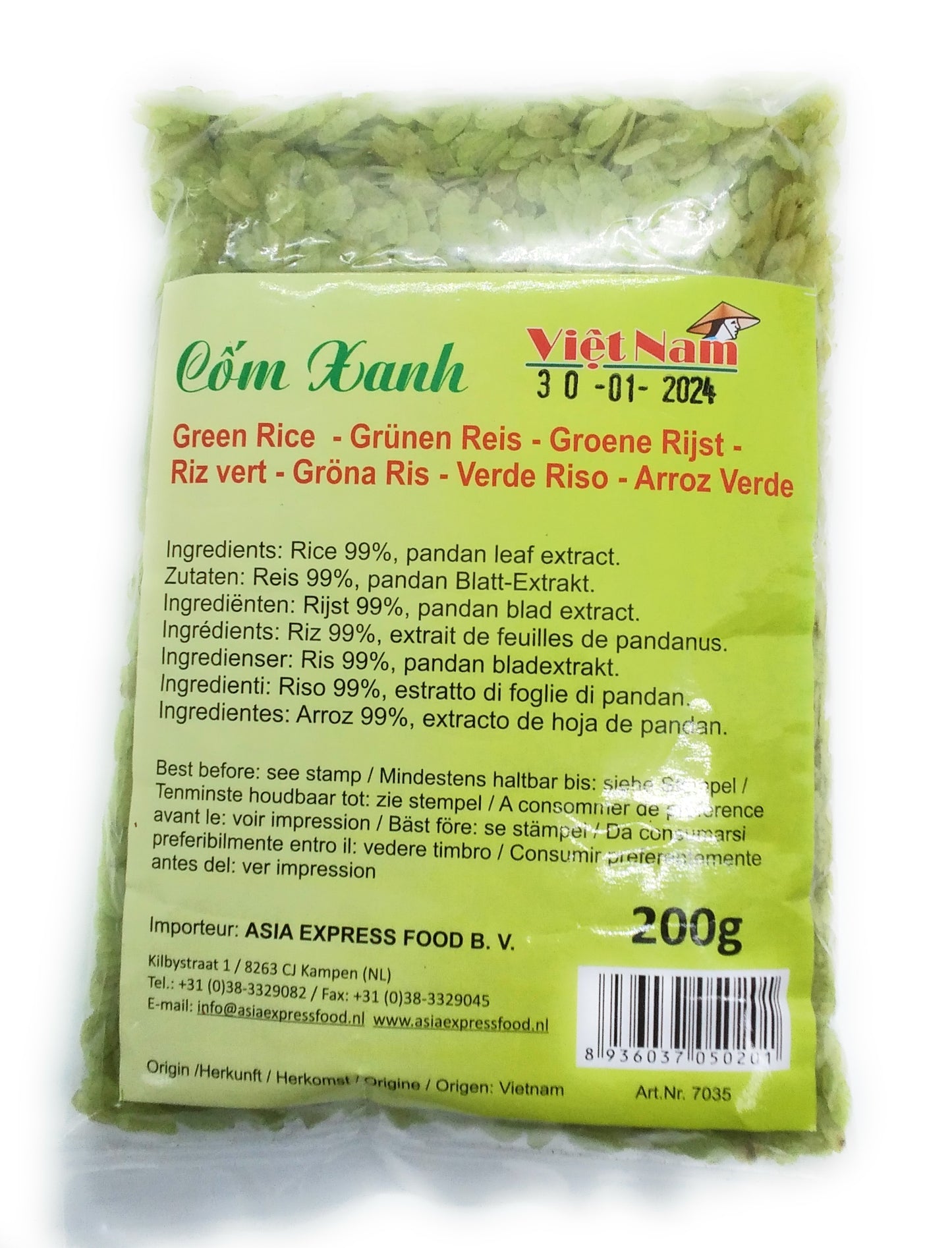 Viet nam Green Rice - 200g