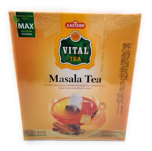 Vital Tea - Masala Tea - 100 Tea Bags
