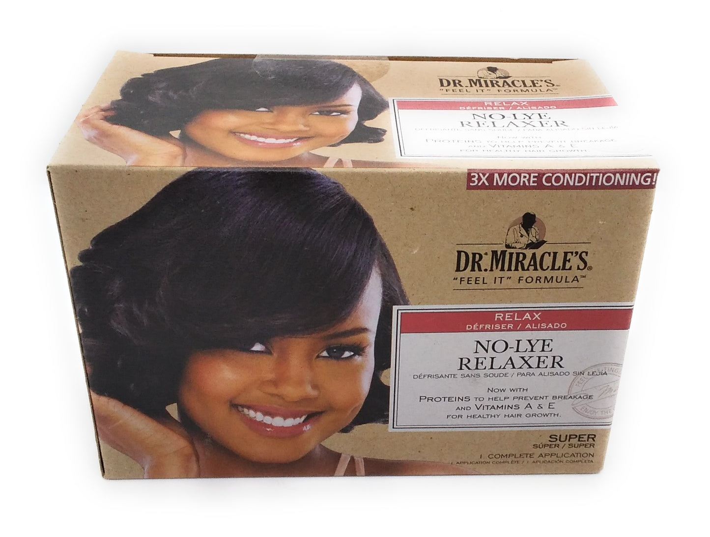Dr Miracles No-Lye Relaxer Fee it Formel