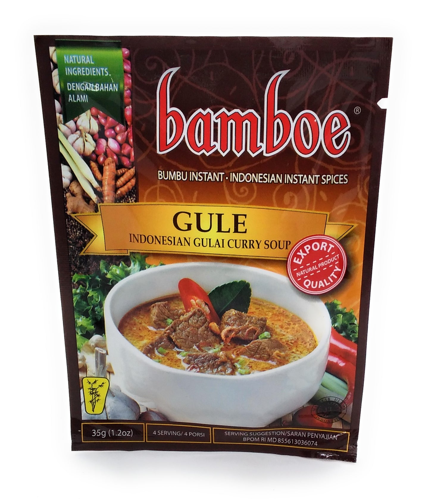 Bamboe Gule Indonesian Curry Soup - 35g