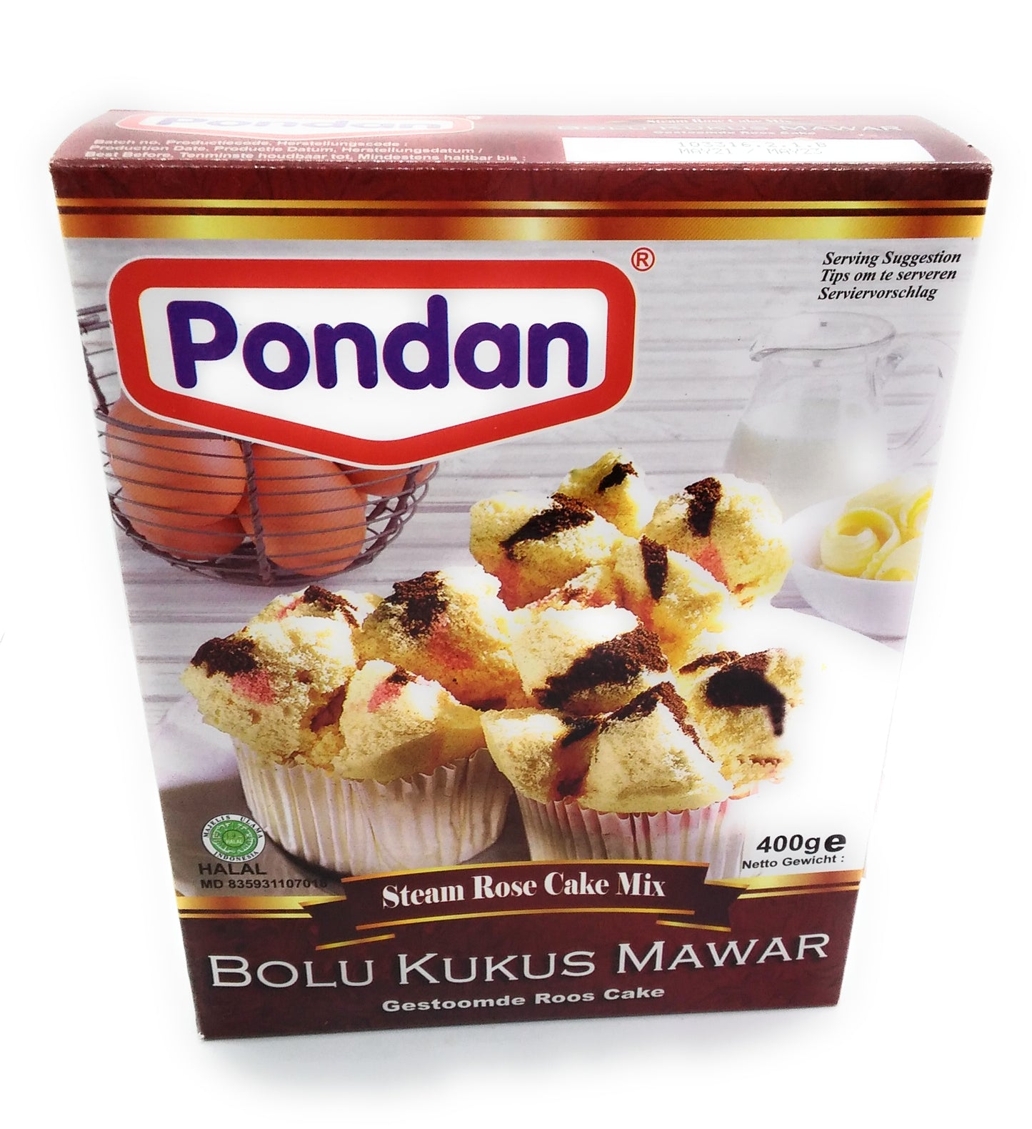 Pondan Steam Rose Cake Mix