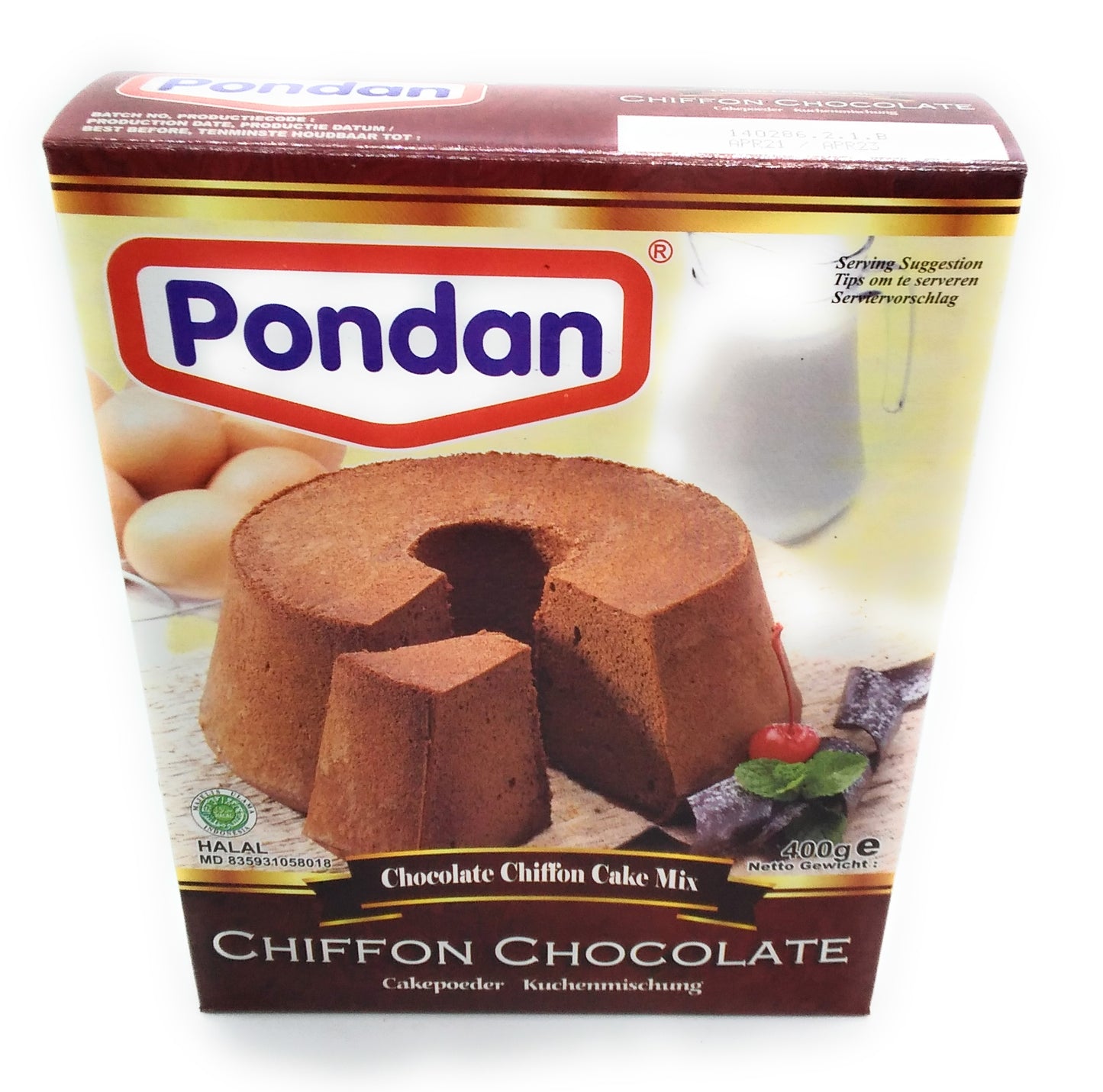 Pondan - Choclate Chiffon Cake Mix