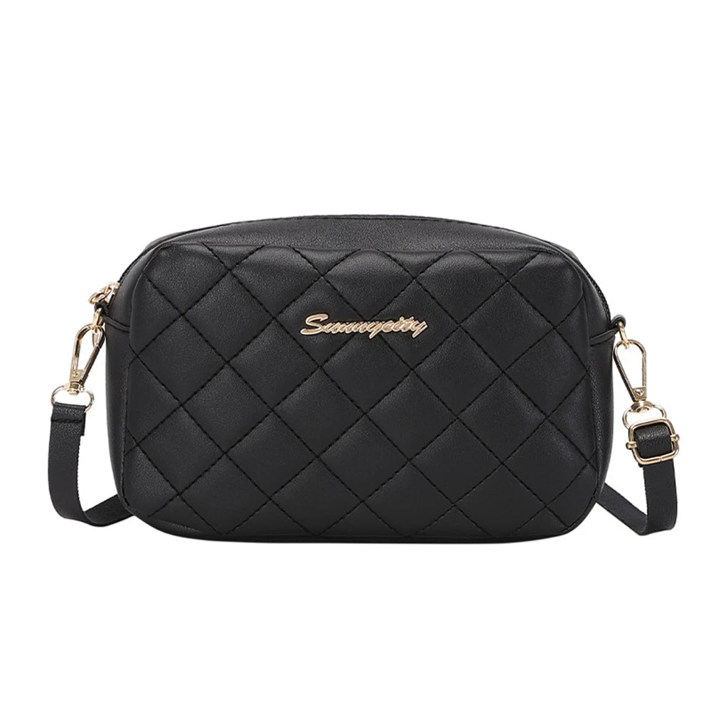 Elegante gesteppte Umhängetasche