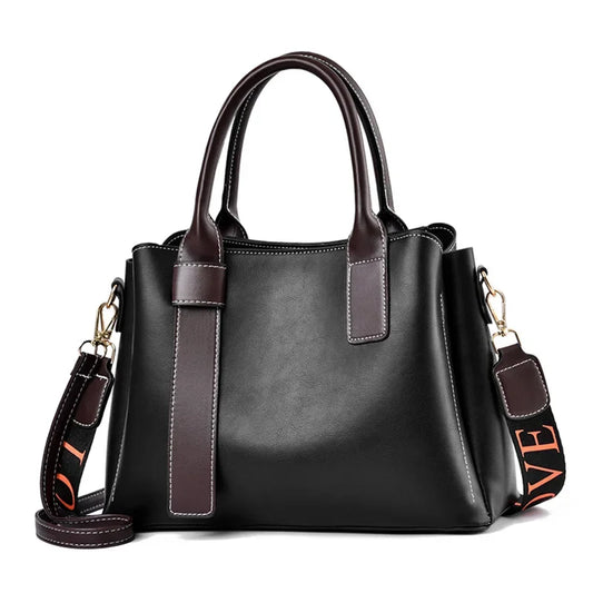 New Retro Large Capacity Fashion Elegant Shoulder Bag Women Designer Luxury Handbags Casual Female Bags Ladies Crossbody Bag