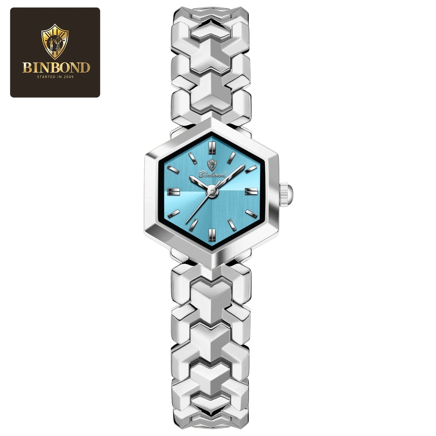 BONBOND Hot-selling Fashion New Ladies' Watch Waterproof Leisure Sports Trend Elegant Women's Quartz Wristwatch Relógio senhora