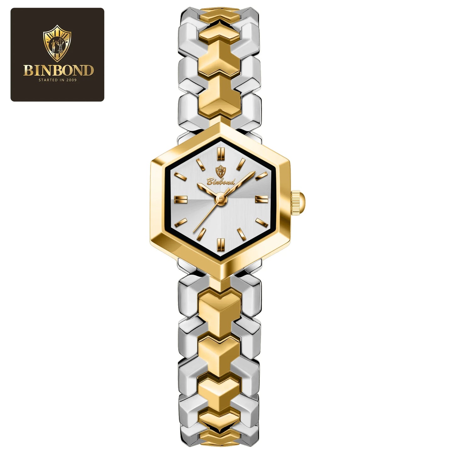 BONBOND Hot-selling Fashion New Ladies' Watch Waterproof Leisure Sports Trend Elegant Women's Quartz Wristwatch Relógio senhora
