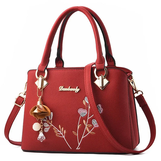 New Casual Wild Luxury Design Women's Bags Trend Fashion Large-capacity Embroidered Handbags Shoulder Messenger Bags Women Bags