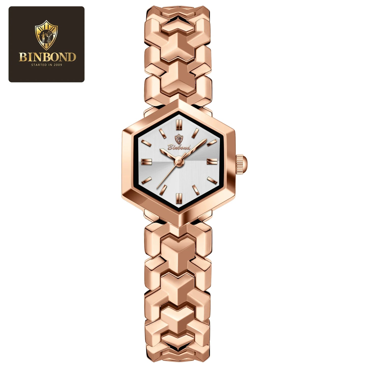 BONBOND Hot-selling Fashion New Ladies' Watch Waterproof Leisure Sports Trend Elegant Women's Quartz Wristwatch Relógio senhora