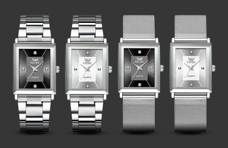 OPK 6029 Quartz Watch for Men Stainless steel Strap Simplicity Wristwatch Man