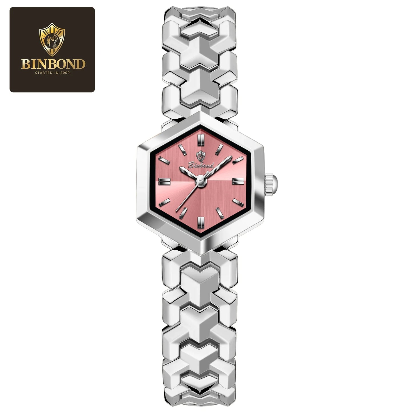 BONBOND Hot-selling Fashion New Ladies' Watch Waterproof Leisure Sports Trend Elegant Women's Quartz Wristwatch Relógio senhora