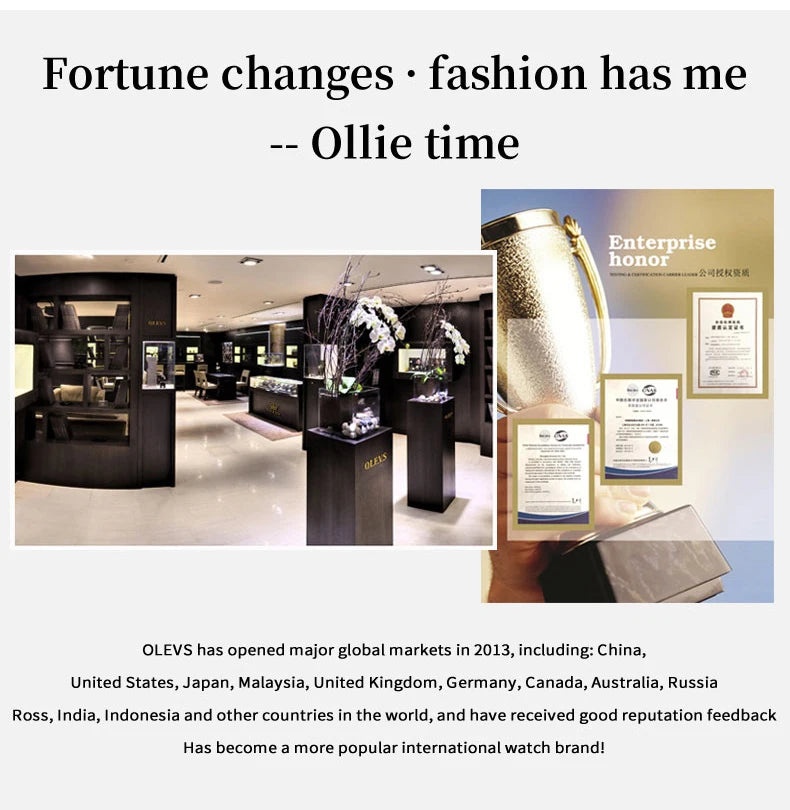 OLEVS 5641 New Ladies Wristwatch Roman Square Dial Waterproof Calendar Stainless Steel Elegant Dress Quartz Watch for Women