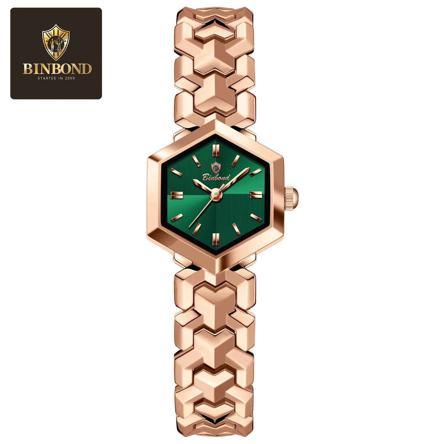 BONBOND Hot-selling Fashion New Ladies' Watch Waterproof Leisure Sports Trend Elegant Women's Quartz Wristwatch Relógio senhora